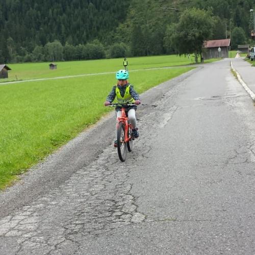 Fahrradübung