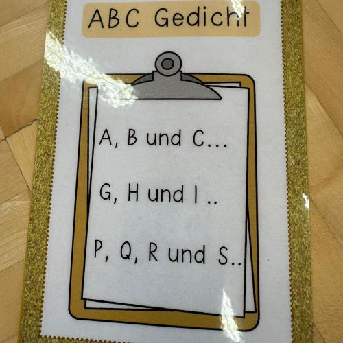 Unser Buchstabenfest