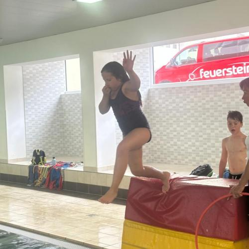 Schwimmwoche im Hallenbad Steeg
