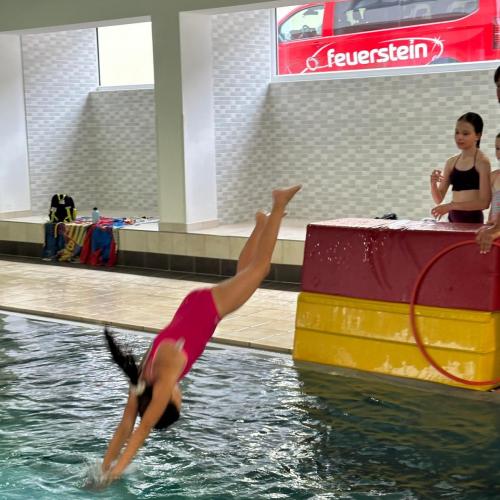 Schwimmwoche im Hallenbad Steeg