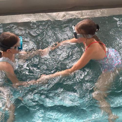 Schwimmwoche im Hallenbad Steeg