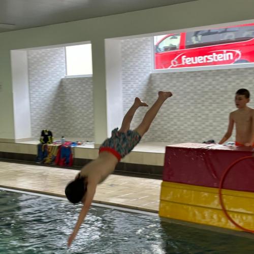 Schwimmwoche im Hallenbad Steeg