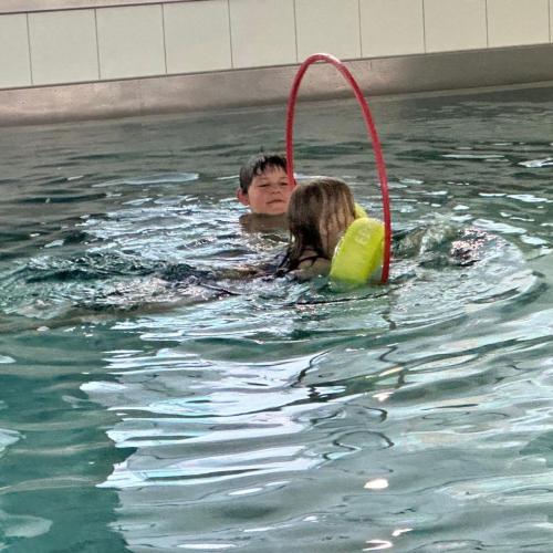 Schwimmwoche im Hallenbad Steeg