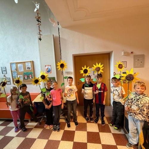 Werkstück-Sonnenblume