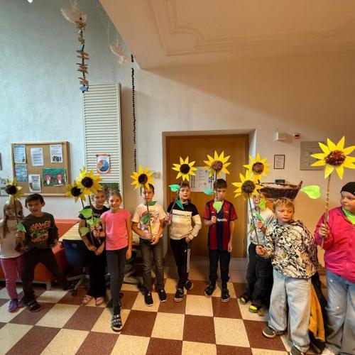 Werkstück-Sonnenblume