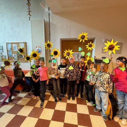 Werkstück-Sonnenblume