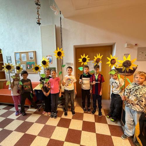 Werkstück-Sonnenblume