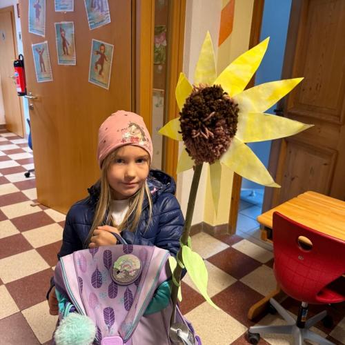 Werkstück-Sonnenblume