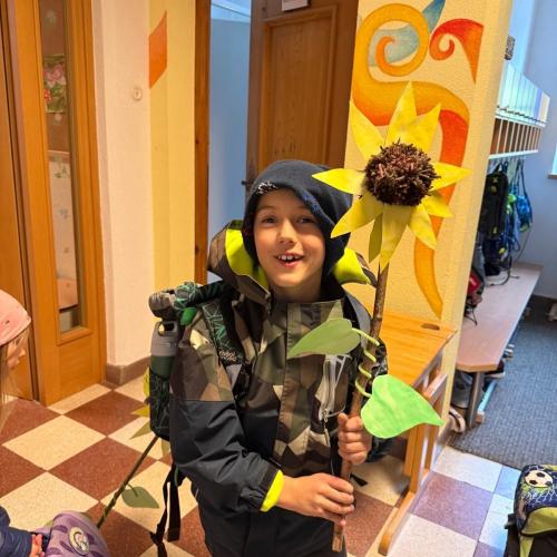 Werkstück-Sonnenblume