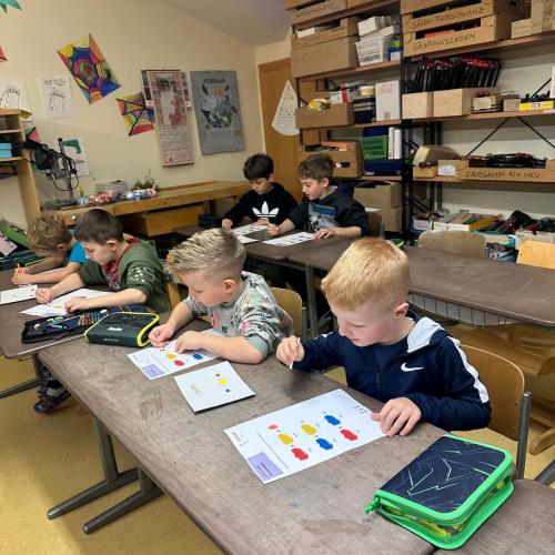 Workshop zum Thema Licht und Farben