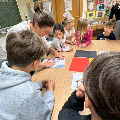 Workshop zum Thema Licht und Farben