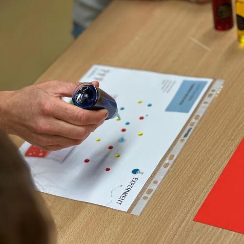 Workshop zum Thema Licht und Farben