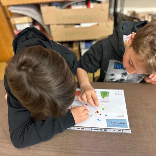 Workshop zum Thema Licht und Farben