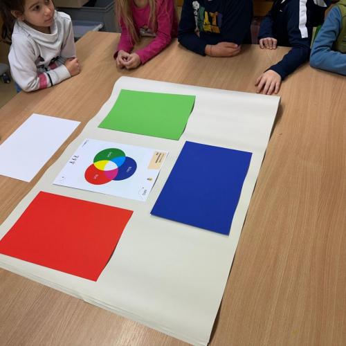 Workshop zum Thema Licht und Farben