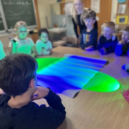 Workshop zum Thema Licht und Farben