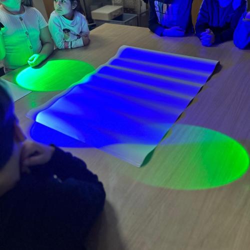 Workshop zum Thema Licht und Farben