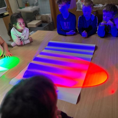 Workshop zum Thema Licht und Farben