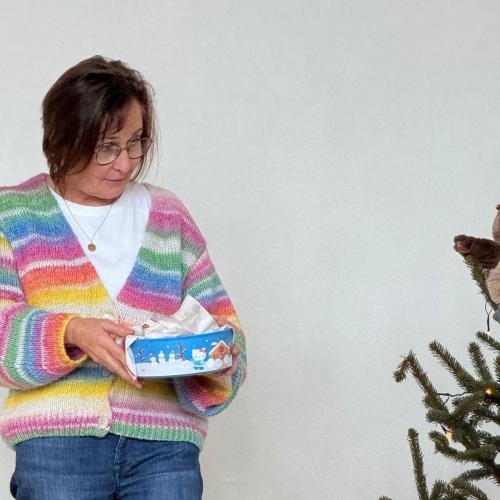 Luisa freut sich auf das Christkind