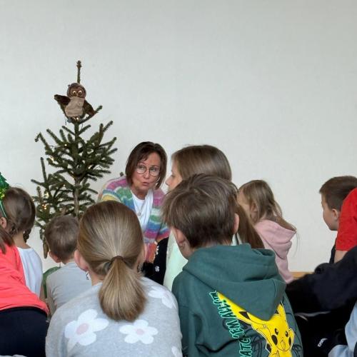 Luisa freut sich auf das Christkind