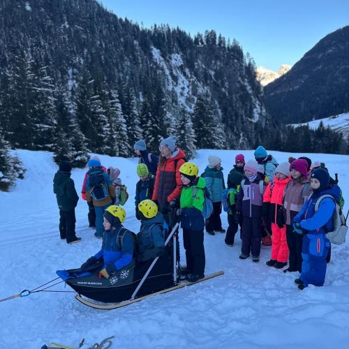 Husky-Trekking in Gramais