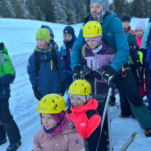 Husky-Trekking in Gramais