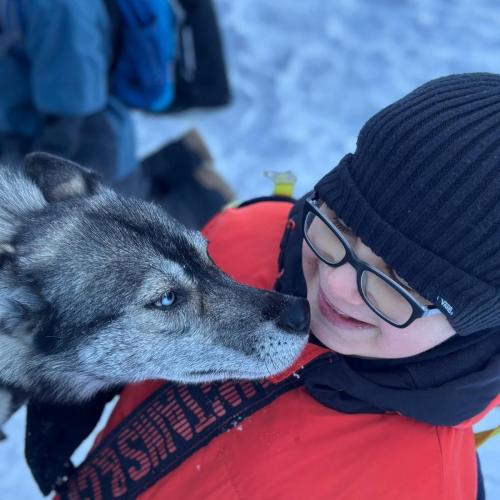 Husky-Trekking in Gramais