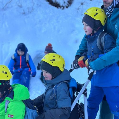 Husky-Trekking in Gramais