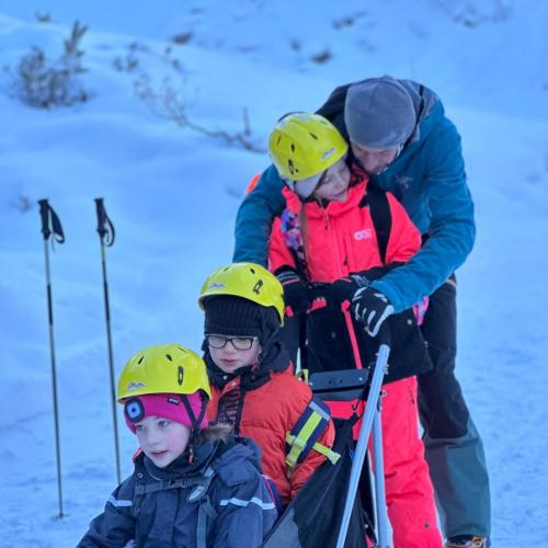 Husky-Trekking in Gramais