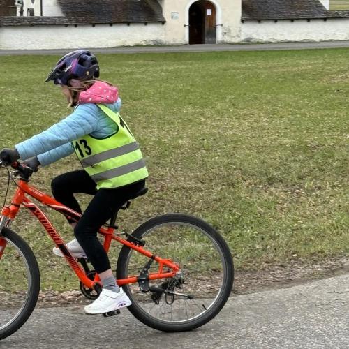 Fahrradübung in Elbigenalp