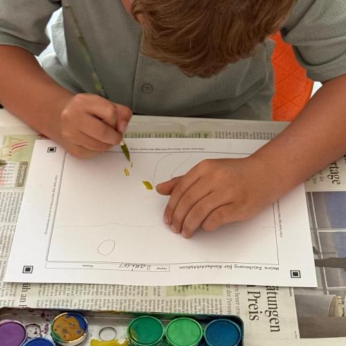 Kinder-Art-Projekt: Vincent Van Gogh