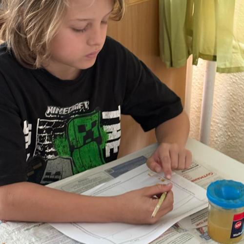 Kinder-Art-Projekt: Vincent Van Gogh