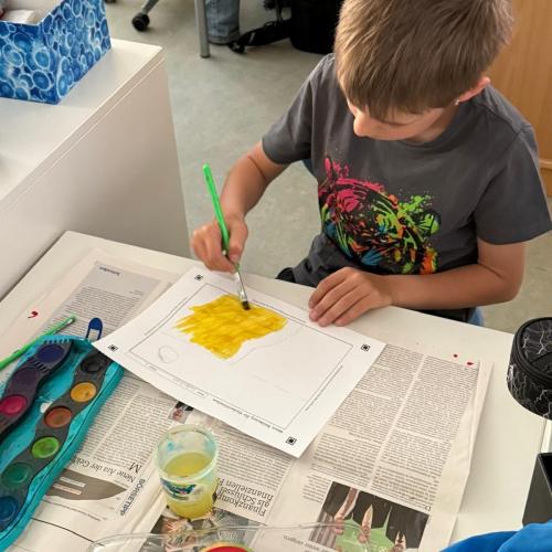 Kinder-Art-Projekt: Vincent Van Gogh