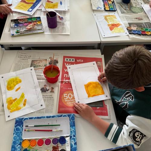 Kinder-Art-Projekt: Vincent Van Gogh