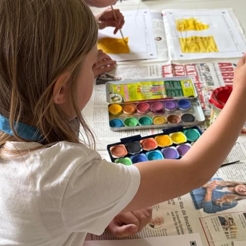 Kinder-Art-Projekt: Vincent Van Gogh