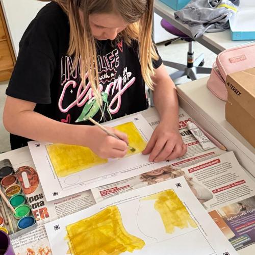 Kinder-Art-Projekt: Vincent Van Gogh