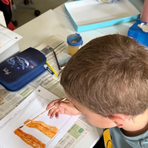 Kinder-Art-Projekt: Vincent Van Gogh