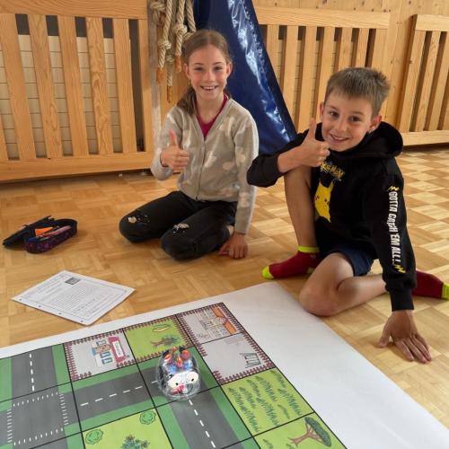 Coding mit Bee-Bots