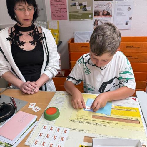 Reise eines Briefes Post