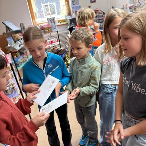 Reise eines Briefes Post