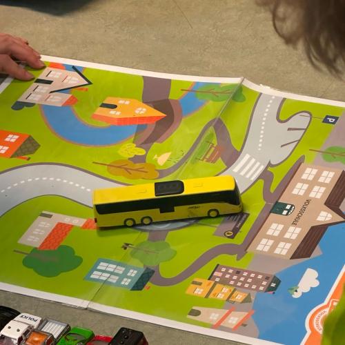 Bus-Sicherheitsschulung Pedibus