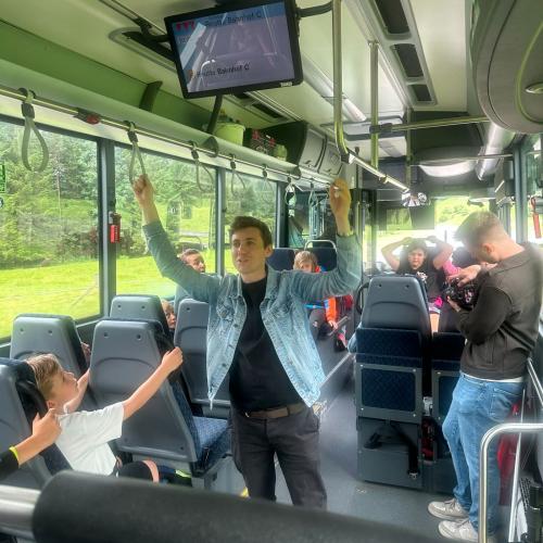 Bus-Sicherheitsschulung Pedibus