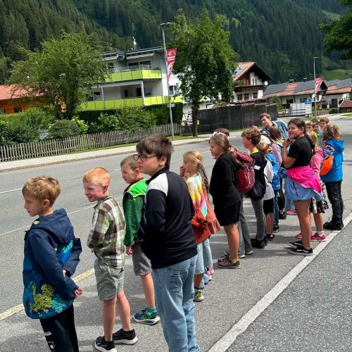 Bus-Sicherheitsschulung Pedibus