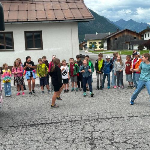 Bus-Sicherheitsschulung Pedibus