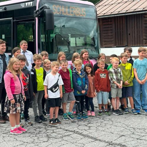 Bus-Sicherheitsschulung Pedibus
