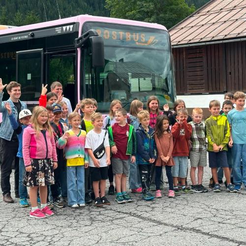 Bus-Sicherheitsschulung Pedibus