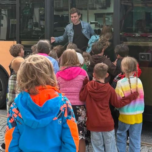 Bus-Sicherheitsschulung Pedibus