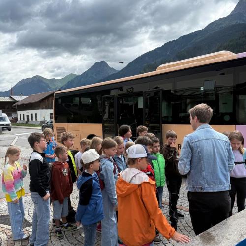 Bus-Sicherheitsschulung Pedibus