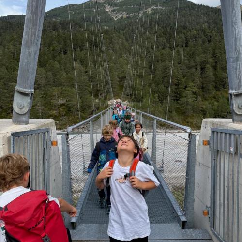 Wandertag Hängebrücke Forchach
