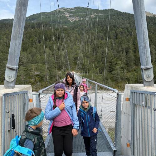 Wandertag Hängebrücke Forchach