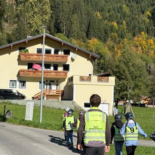 Fahrradübung in Elbigenalp